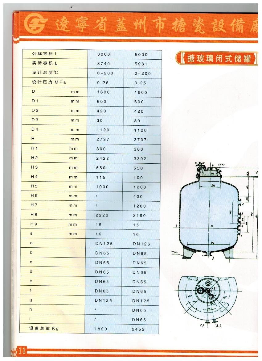 搪玻璃儲罐